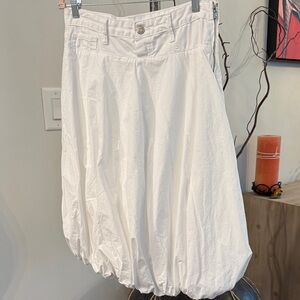 Bright White Women's Zara Bubble Skirt